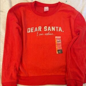 Red Holiday Sweater- Women’s Medium